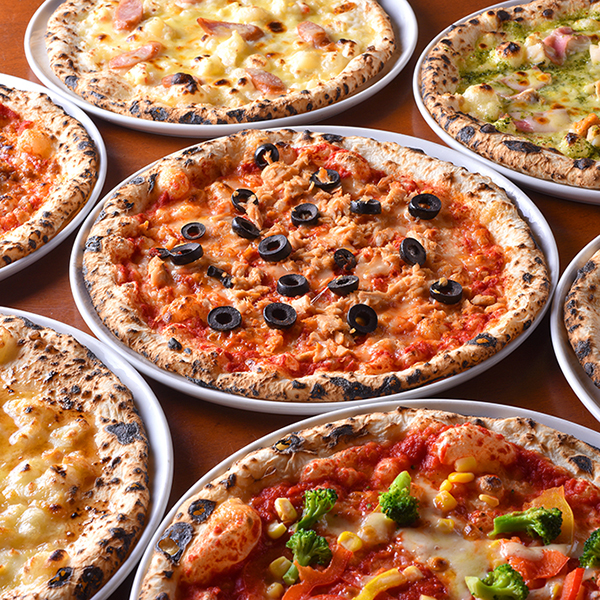 all-you-can-eat pizzas